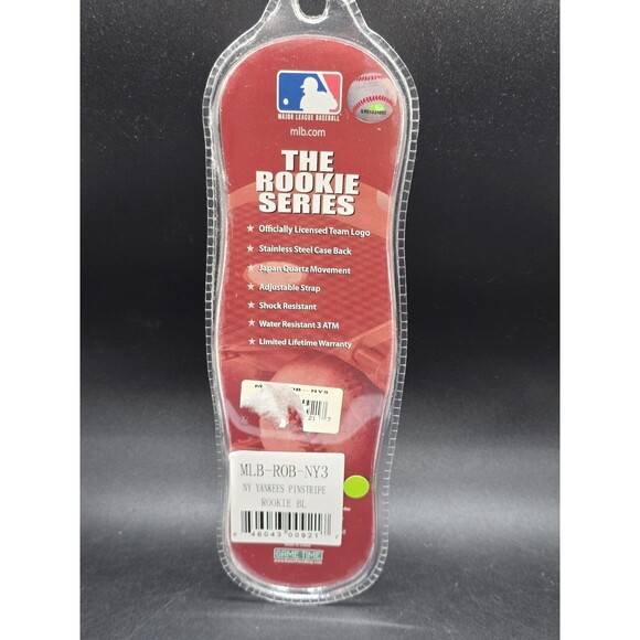 Game Time MLB Rookie Series NY Yankees Water Resistant Watch Adjustable Band New - Picture 8 of 10